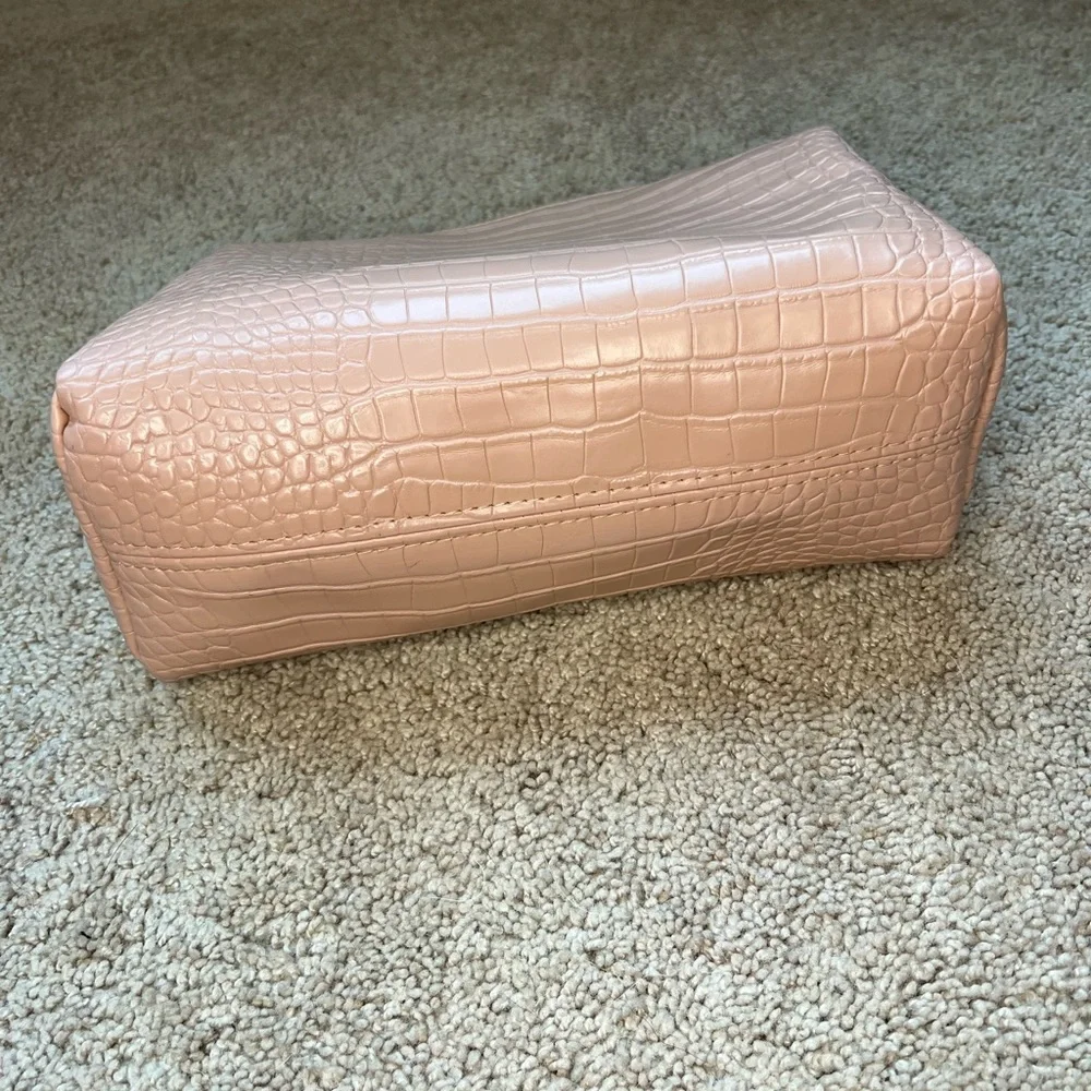 Vince Camuto Blush Animal Scale XL Cosmetic Bag